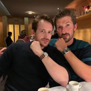 Joseph Mazzello Instagram - Happy Birthday to The Man, The Myth, The Legend, @mrgwilymlee One of my best friends in the entire world, now and forever. Here are some pictures from our incredible weekend getaway in the Swiss Alps this summer playing in the Omega Masters Pro/Am Tournament. The last picture is when he barged into my hotel room and opened the curtains to wake me up and force me to play in the tournament because I had chickened out. One of the many things I am eternally grateful to him for. Love you Gwil!