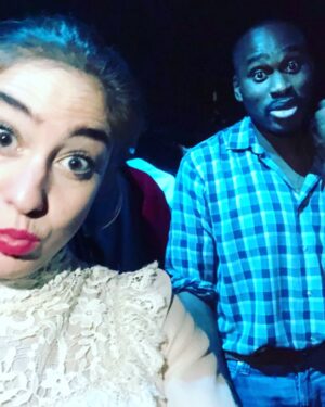 Joséphine Berry Instagram - La vie est un cercle ⭕️ 

Je joue encore quelques dates dans Le Cercle des Illusionnistes au Splendid! 
Venez vite les amis, c’est bientôt fini ! 

26 au 31 décembre 
11 au 15 janvier. 

@theatredusplendid 
#lecercledesillusionnistes 
By @alexismichalik 

En photos et aussi sur scène: 
@charline__paul @olivier_dote_doevi @instaaclyde @victorboulenger et Michel(s) 
❤️