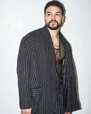 Josh Andrés Rivera Instagram - Thank you for having me @numero_netherlands 

@davidyurmanmen 
📸 by @ben_cope 
Styling: @mrenriquemelendez & @auntfunkyscloset 
Grooming: @thisisbabe