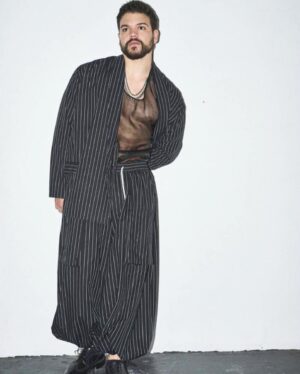 Josh Andrés Rivera Instagram - Thank you for having me @numero_netherlands 

@davidyurmanmen 
📸 by @ben_cope 
Styling: @mrenriquemelendez & @auntfunkyscloset 
Grooming: @thisisbabe