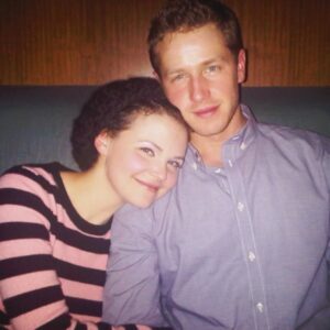 Josh Dallas Instagram - Just a couple of #valentines. Then, now and forever. #love ❤️❤️