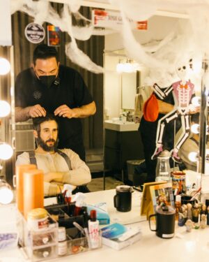 Josh Groban Instagram - Final show. Probably not final sweeney dump. ❤️💈