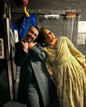 Josh Groban Instagram - Final show. Probably not final sweeney dump. ❤️💈