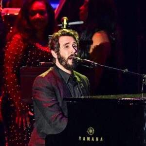 Josh Groban Instagram - Well this week was a tremendously fun and inspiring one. Supporting the wonderful @tjmartellfoundation, seeing so many friends at @warnermusic Grammy party, performing with the incredible @michaeltrotterjr from the equally spectacular @thewarandtreaty and then reuniting with @directorkail @alacamoire and @annaleighashford to rep our lightning in a bottle year and nomination at @sweeneytoddbway…I feel invigorated to make and create like never before. Thanks everyone for the love and support, friends old and new. ❤️🎶

Grooming: @sussy_styles 
Suit: @dolcegabbana 
Brooch: @mindylamjewelry