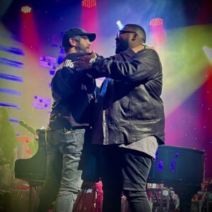 Josh Groban Instagram - Well this week was a tremendously fun and inspiring one. Supporting the wonderful @tjmartellfoundation, seeing so many friends at @warnermusic Grammy party, performing with the incredible @michaeltrotterjr from the equally spectacular @thewarandtreaty and then reuniting with @directorkail @alacamoire and @annaleighashford to rep our lightning in a bottle year and nomination at @sweeneytoddbway…I feel invigorated to make and create like never before. Thanks everyone for the love and support, friends old and new. ❤️🎶

Grooming: @sussy_styles 
Suit: @dolcegabbana 
Brooch: @mindylamjewelry