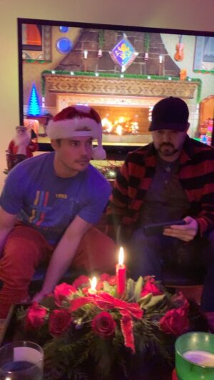 Josh Henderson Instagram - @theruel one of the most talented guys I know. Love u buddy. And love you all. Praying for health and happiness this season for all. 🎥 cred @georgeeesh