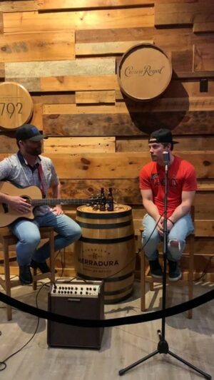 Josh Henderson Instagram - Doin live beat box myself to this one and singin. Good times in Arkansas with my best friend and guitarist. First song SLOW and second song is one of my oldies CLOSE TO YOU. Y’all enjoy. God bless you all !!