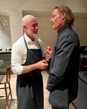Josh Holloway Instagram - thank you court & graham, thank you juan & louis caviglia, and last but not least thank you @alexatala for such an incredible culinary experience. 🖤