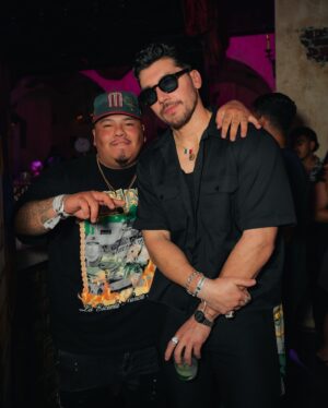 Josh Leyva Instagram - Taste salud parties always crack, even on a school night

 @tastesalud x @deorro 

Last night was truly special and I could not be more grateful. 

Special shoutout to the Salud team for their relentless hard work and dedication—not just on this collab, but in all aspects of Salud ❤️

A massive thank you to @deorro for trusting us with this collaboration. It’s been truly an honor to work with you pa. You’re not just a phenomenal artist but an inspiration to myself and countless others.

You are the embodiment of Latino excellence, and I’m grateful to be able to call you a friend 🇲🇽🫶🏽

SALUD 🥂