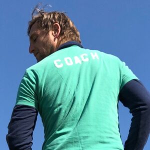 Josh Lucas Instagram - My father was my coach with this shirt 40 years ago. Today THE FIGHTING FLOUNDERS begin their season! @brooklynbridgepark