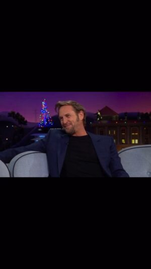 Josh Lucas Instagram - “I don’t want Costner’s nose, I want my own nose.” thanks @latelateshow @j_corden @kerrycondon #yellowstonetv #latelateshow