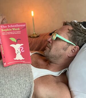 Josh Lucas Instagram - THE SCHOOLHOUSE a new novel by an old dear friend @doctorsophieward #SophieWard I highly recommend it, it’s a thriller, beautiful written and hard to put down. Gonna make a great movie one day! @vintagebooks