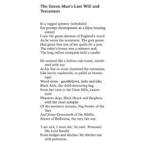 Josh O'Connor Instagram - This week marks Mental Health Awareness Week and I wanted to dedicate a few posts to things that I have reached for in difficult times. The theme this year is “Nature”.

“The Cornfield” by John Nash

“The Green Man’s Last Will and Testament” poem by John Heath Stubbs