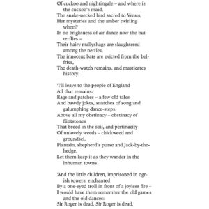 Josh O'Connor Instagram - This week marks Mental Health Awareness Week and I wanted to dedicate a few posts to things that I have reached for in difficult times. The theme this year is “Nature”.

“The Cornfield” by John Nash

“The Green Man’s Last Will and Testament” poem by John Heath Stubbs