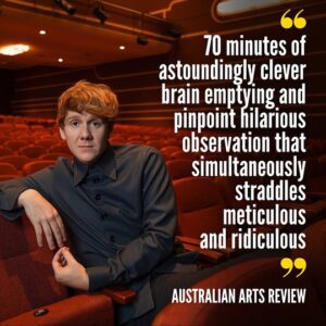 Josh Thomas Instagram - One more week in MELBOURNE!
Some LONDON shows have sold out already - the rest are about to.

TOOWOOMBA next then my home town - BRISBANE.

THANKS EVERYBODY