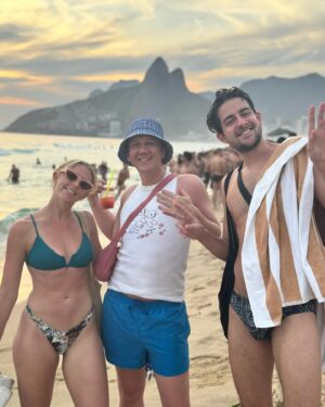 Josh Thomas Instagram - 🇧🇷🇧🇷🇧🇷🇧🇷
They were right to tell us to ‘come to Brazil’ they were wrong to tell us we couldn’t walk home on Copacabana beach at sunrise.
Thanks Rio! We had a beautiful time! We rampaged! We ate! We did gay kissing! We looked at stuff.
#Brasil

(Reposted because it was so low res but it’s still low res.)