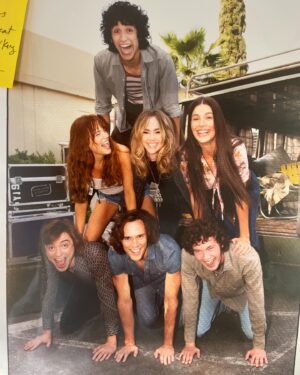 Josh Whitehouse Instagram - Best band gang @daisyjonesandthesix miss you guys! 🎸 ✨ #daisyjonesandthesix first pic by @ltstillpix