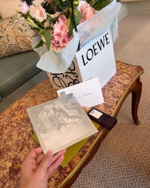 Josh Whitehouse Instagram - Ok let’s do this @loewe ! Very happy to be here in Paris to support you 🇫🇷 c'est un grand honneur ❤️✨ can’t wait to see the show 😎