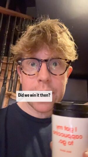 Josh Widdicombe Instagram - It’s a foregone conclusion really