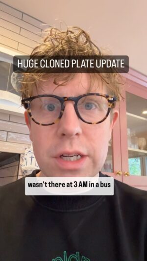 Josh Widdicombe Instagram - First time a podcast has been used as legal evidence?