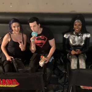 Joshua Orpin Instagram - Tfw Titans takes 1 BILLION EXTRA MONTHS  to come out in your home country.

At last! The time has come. Both Aussies and others from around the world can finally stream #titansseason3 RIGHT NOW on @netflix! 

Please enjoy at your convenience from the comfort of your very own couch. Or someone else's couch. Or anywhere really, I'm not the boss of you.

I have also included here one bonus BTS snap for every decade we have been waiting for this international release. 🥳