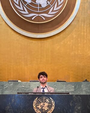 Joshua Rush Instagram - Had the tremendous honor of joining @UNEP @UnitedNations to remind leaders that climate education will be a critical aspect to meeting the Global Goals. We must make sure people have the necessary tools to create the change we want to see, and I’m excited to be a part of the movement to make the democratization of climate education a reality.