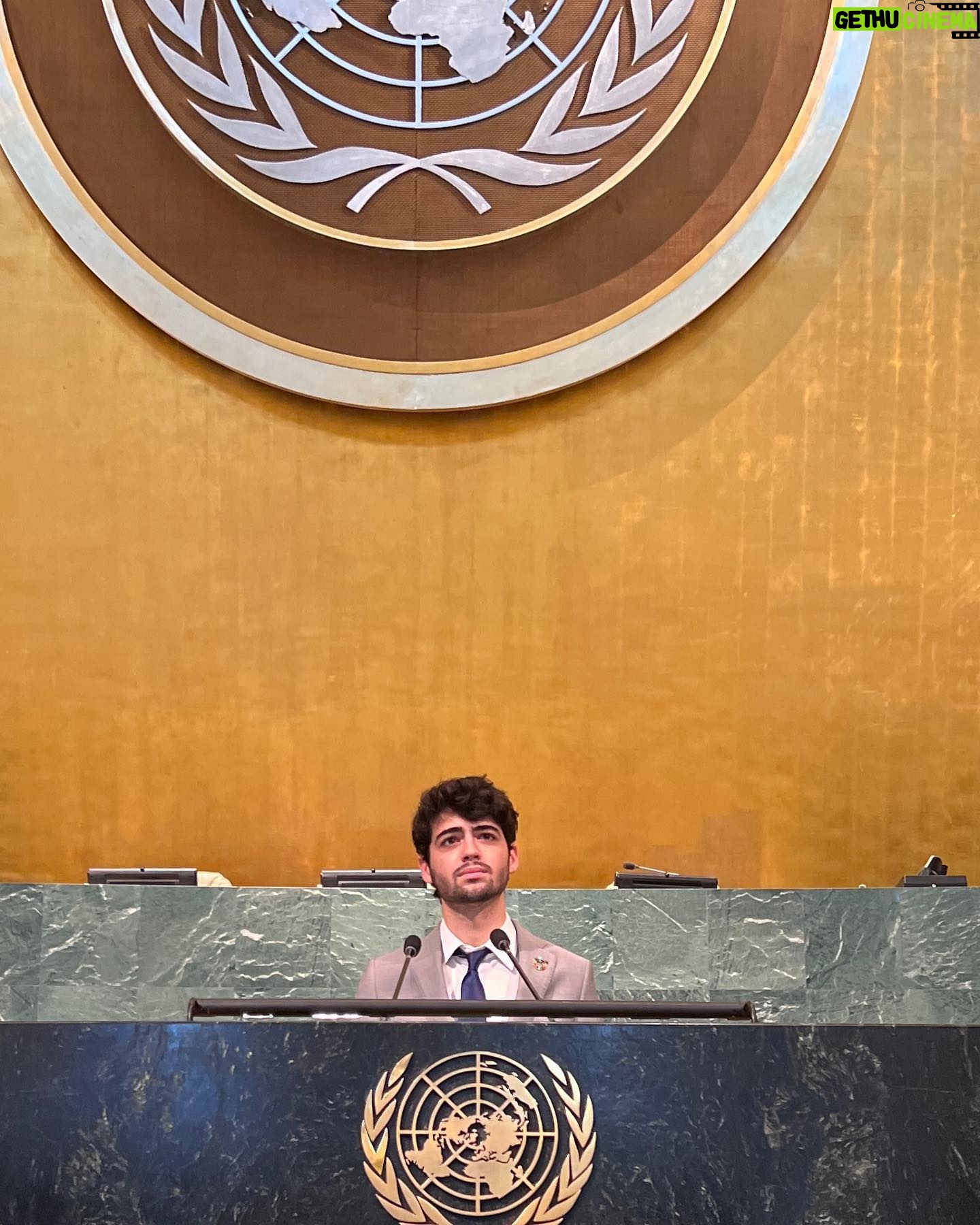 Joshua Rush - 117.9K Likes - Had the tremendous honor of joining @UNEP @UnitedNations to remind leaders that climate education will be a critical aspect to meeting the Global Goals. We must make sure people have the necessary tools to create the change we want to see, and I’m excited to be a part of the movement to make the democratization of climate education a reality.
