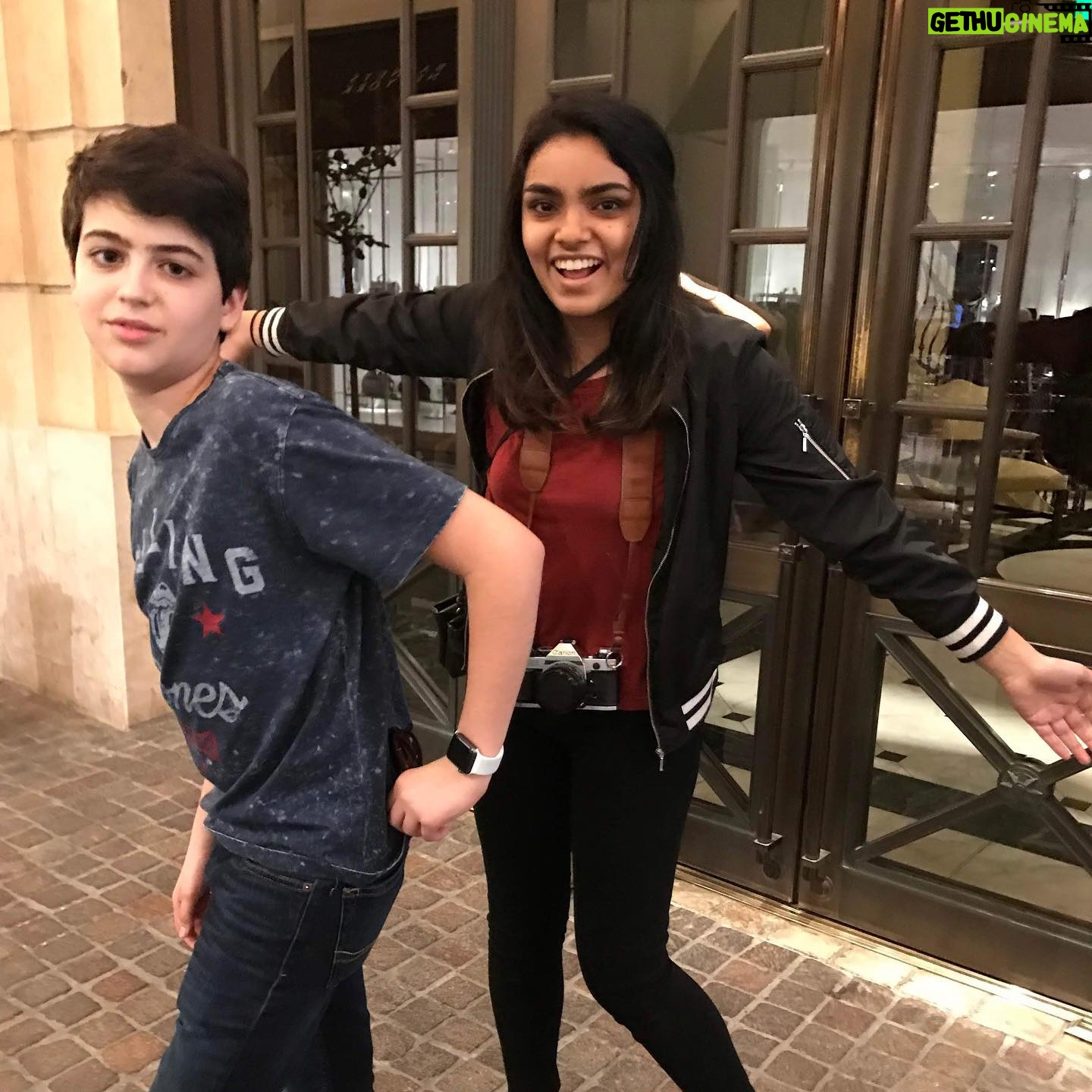 Joshua Rush - 115.4K Likes - for years on years i’ve had my sister (@simranmalik) by my side. good and bad, exciting and boring, whether we’re going crazy places, visiting and working on sets, or just sitting at home watching atla or victorious, i’m glad i’ve had you by my side @simranmalik
i love u🥺🥺🥺