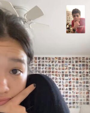 Joshua Rush Instagram - only facetime hangouts for now :(
please stay at home so this ends and i can hang out with peyton again soon