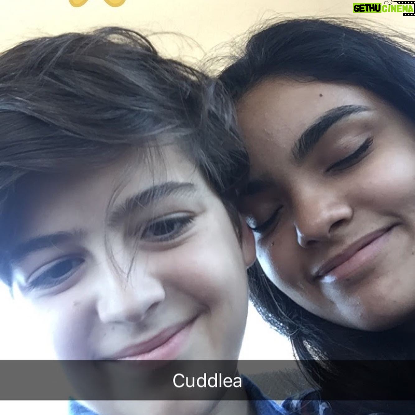Joshua Rush - 115.4K Likes - for years on years i’ve had my sister (@simranmalik) by my side. good and bad, exciting and boring, whether we’re going crazy places, visiting and working on sets, or just sitting at home watching atla or victorious, i’m glad i’ve had you by my side @simranmalik
i love u🥺🥺🥺