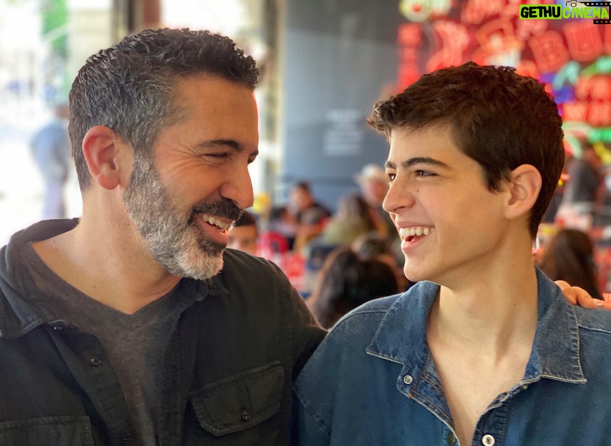 Joshua Rush - 86.7K Likes - i keep wanting to post this and then not posting it but i haven’t posted about anything other than politics lately so here’s me and my dad