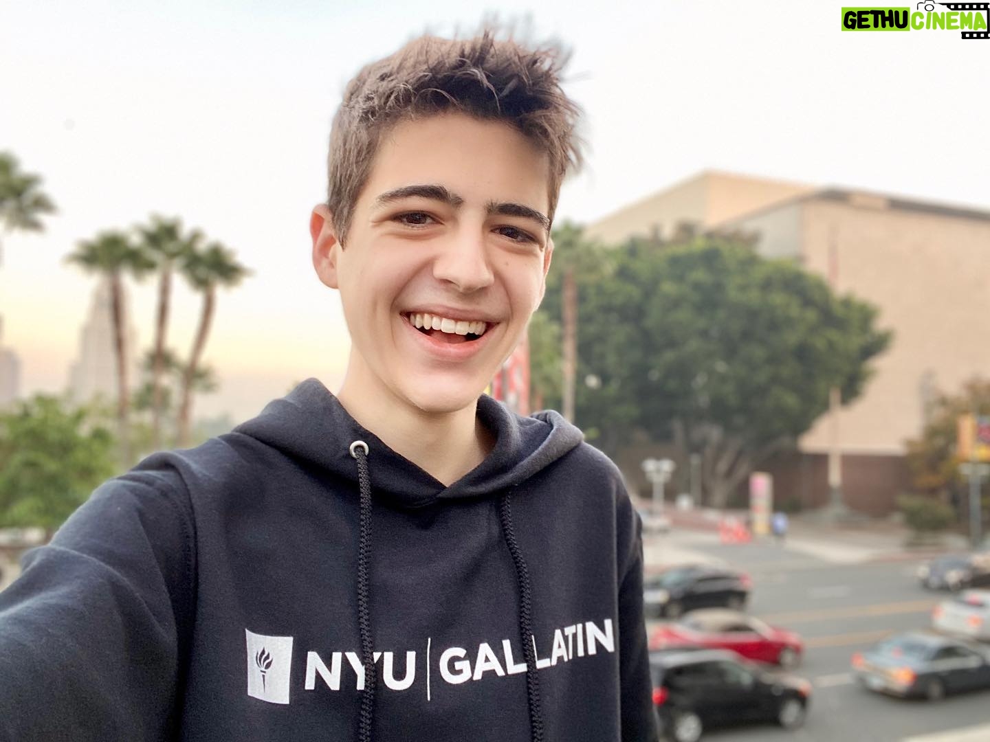 Joshua Rush - 80.9K Likes - Got the merch to make it official! I’m going to @nyuniversity! #nyu2024