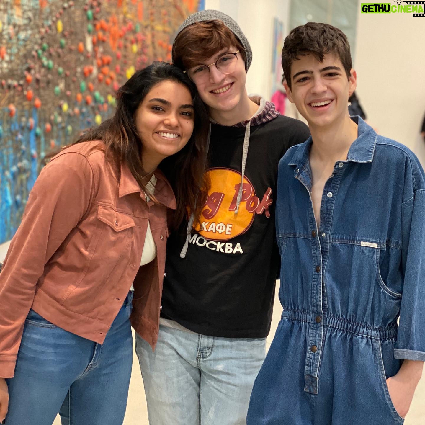 Joshua Rush - 115.4K Likes - for years on years i’ve had my sister (@simranmalik) by my side. good and bad, exciting and boring, whether we’re going crazy places, visiting and working on sets, or just sitting at home watching atla or victorious, i’m glad i’ve had you by my side @simranmalik
i love u🥺🥺🥺