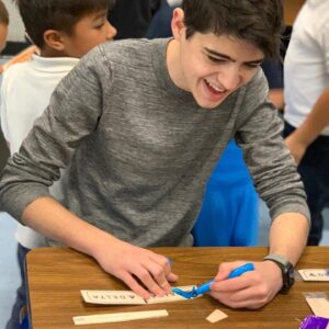 Joshua Rush Instagram - had an amazing time joining @delta to read and celebrate the holidays sprit with kids today!