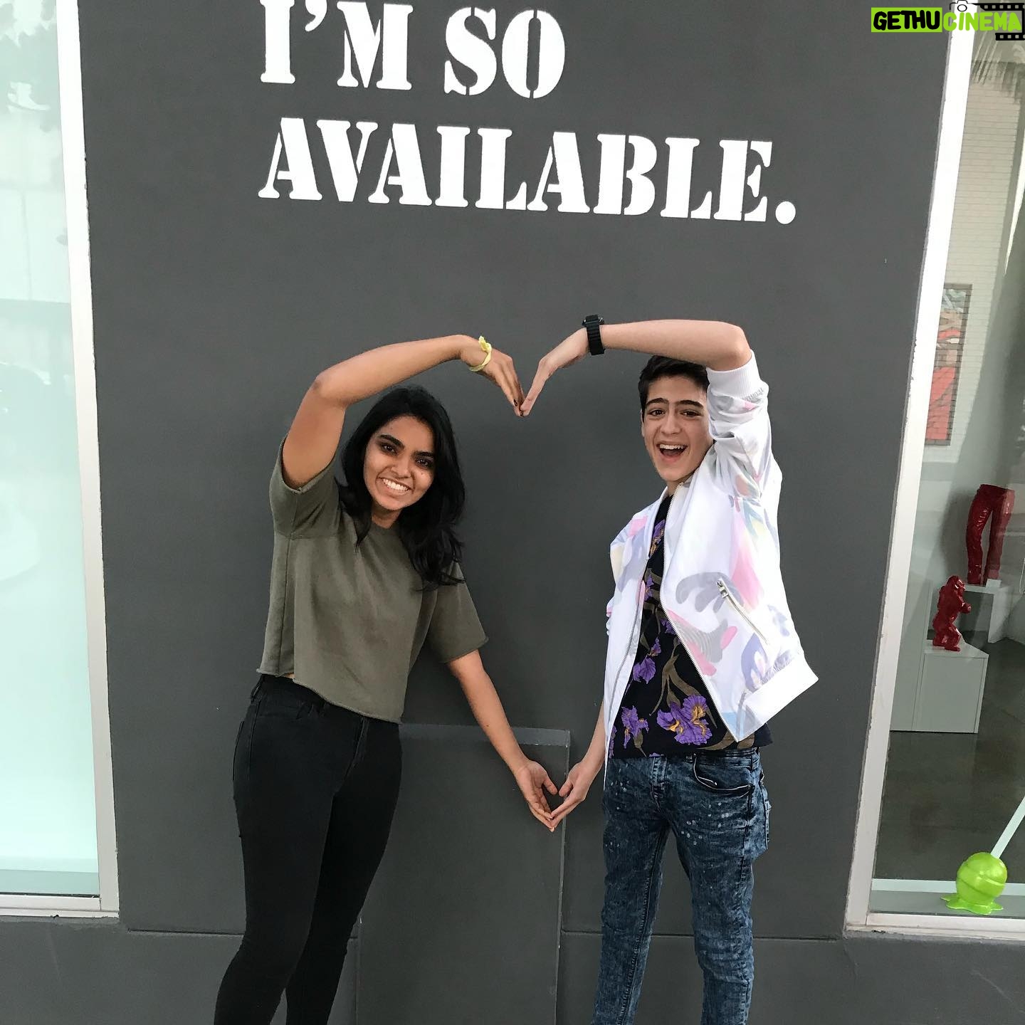 Joshua Rush - 115.4K Likes - for years on years i’ve had my sister (@simranmalik) by my side. good and bad, exciting and boring, whether we’re going crazy places, visiting and working on sets, or just sitting at home watching atla or victorious, i’m glad i’ve had you by my side @simranmalik
i love u🥺🥺🥺