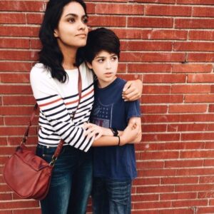 Joshua Rush Instagram - for years on years i’ve had my sister (@simranmalik) by my side. good and bad, exciting and boring, whether we’re going crazy places, visiting and working on sets, or just sitting at home watching atla or victorious, i’m glad i’ve had you by my side @simranmalik

i love u🥺🥺🥺