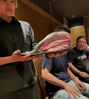 Juan Archuleta Instagram - Had the pleasure of eating at a Michelin 🌟 restaurant in Osaka! And it was everything that I thought it would be. AMAZING 🤩 great environment and a awesome chef 🧑‍🍳
