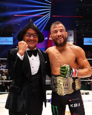 Juan Archuleta Instagram - Well done champ! 👏

Proud to see @jarchmma flying the flag for Bellator MMA and becoming the first American fighter to win a @rizin_pr world title. 

#SuperRIZIN2 #BellatorXRizin