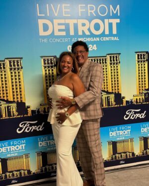 Judge Greg Mathis Instagram - GUESS WHO’S BACK?! Detroit celebrated the reopening of Michigan Central, a landmark event with an all-star concert of Detroiters. Linda and I had a great time watching our city shine.