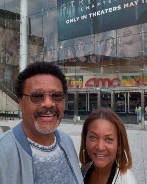 Judge Greg Mathis Instagram - Date night!  Saw a movie I can’t recommend. Lol