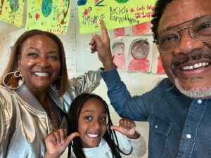 Judge Greg Mathis Instagram - Linda and I attended Grandparents Day at Nora’s school today. The teachers sang praises of Nora and said she was the perfect student. Funny because the teachers used to say the exact OPPOSITE of me.
