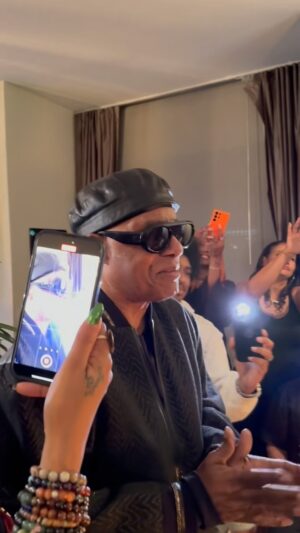 Judge Greg Mathis Instagram - Linda and I had a great time celebrating a small gathering for Johnny Gil’s birthday. Stevie wonder led the singing of Happy Birthday. WOW