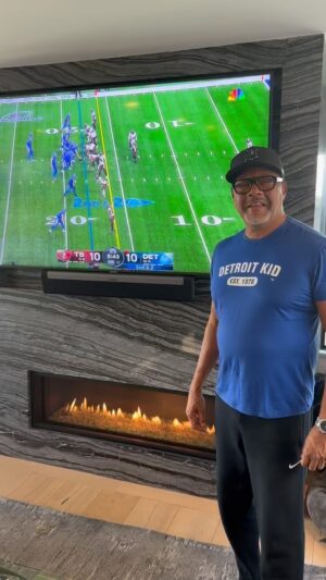 Judge Greg Mathis Instagram - DETROIT LIONS IN THE HOUSE BABY!!
