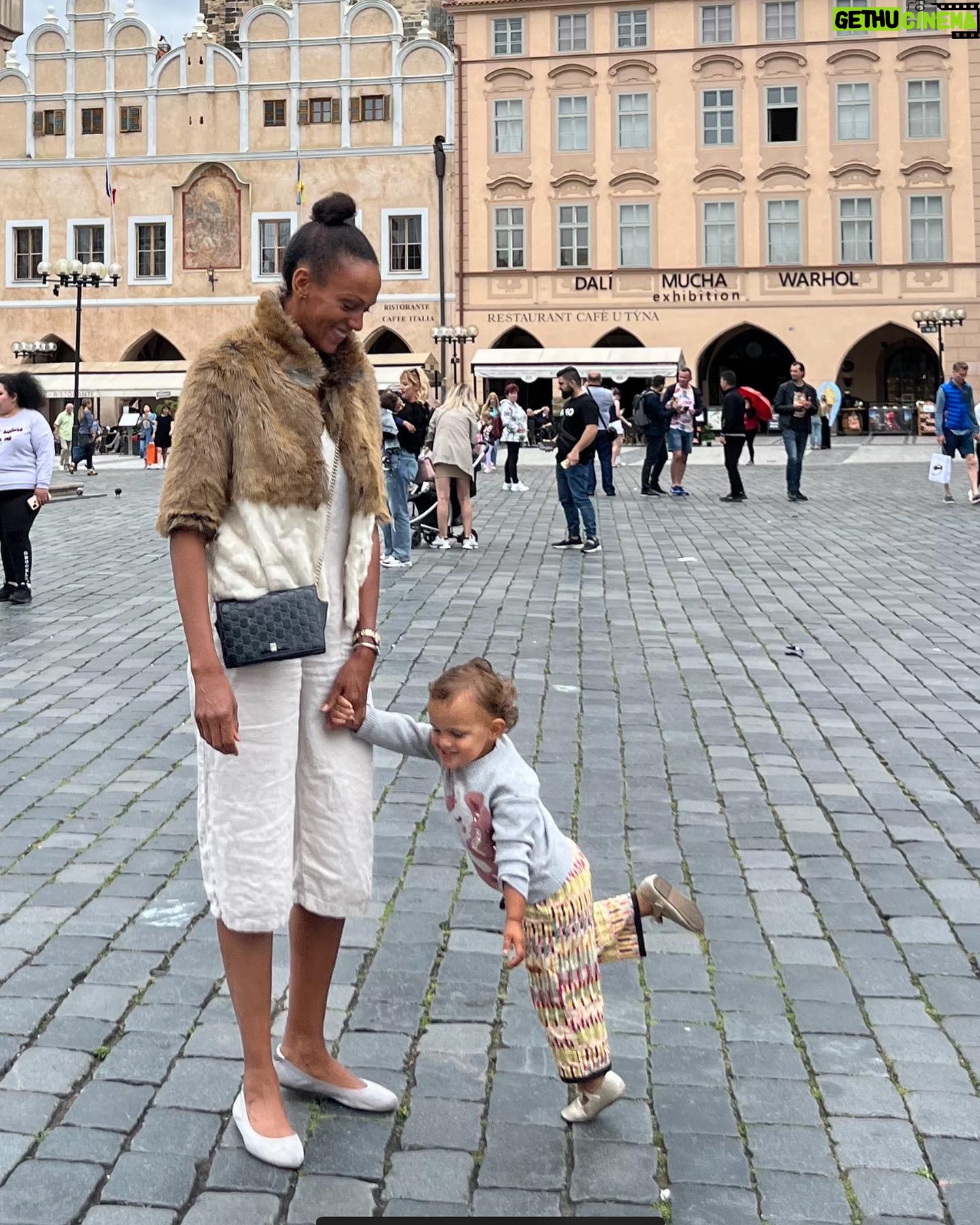 Judi Shekoni - 111 Likes - Happy to be in Prague shooting #foundation @appletv