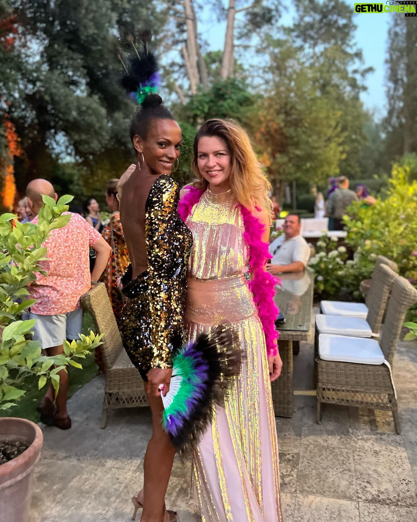 Judi Shekoni - 99 Likes - Umbria, Italy. Mardi Gras style! Celebrating Matthew and Terri ✨✨✨