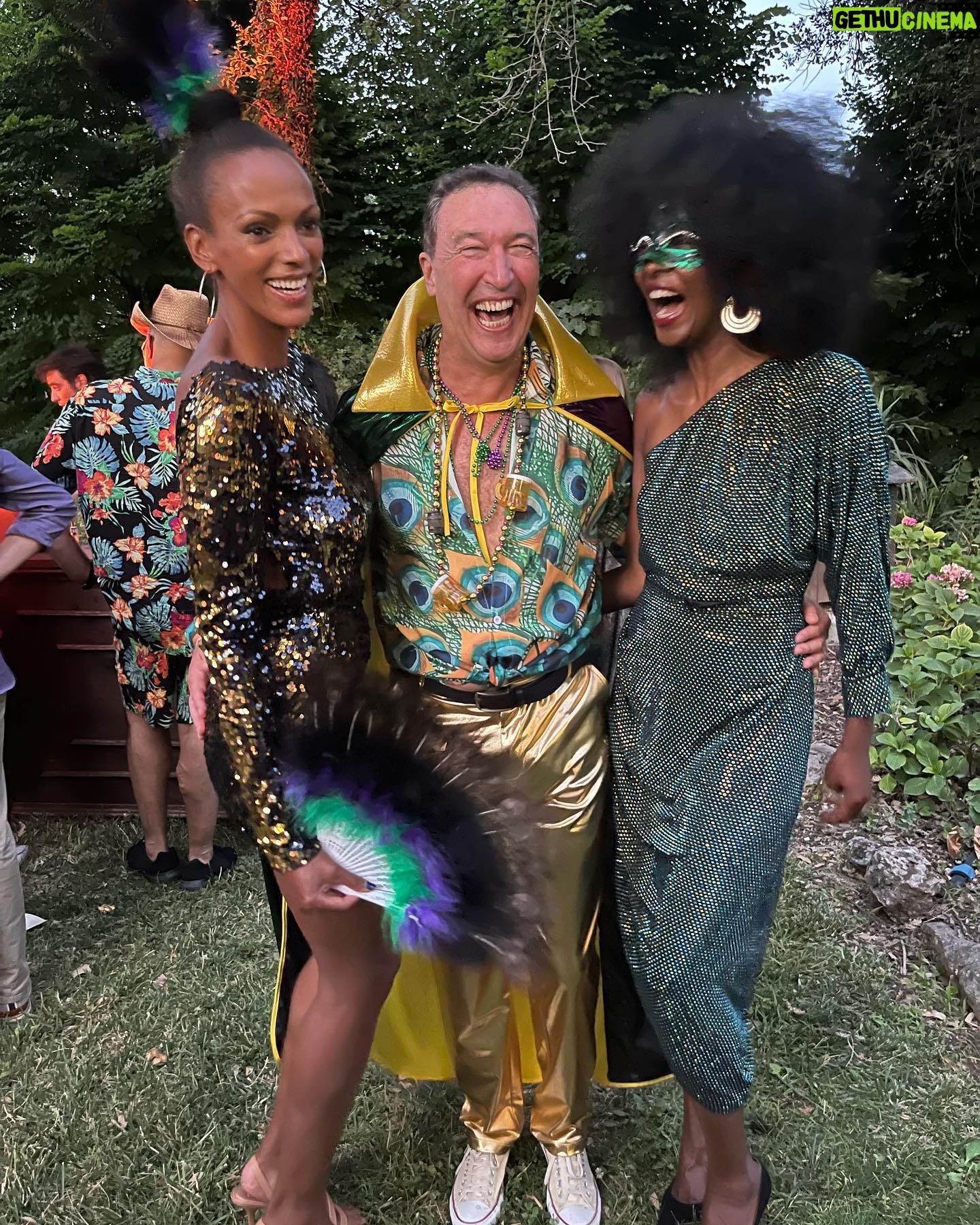 Judi Shekoni - 99 Likes - Umbria, Italy. Mardi Gras style! Celebrating Matthew and Terri ✨✨✨