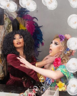 Jujubee Instagram - Mother knows best! 
Rupunzel in Boston—a modern day fairy tale of love, loss, and motherhood
.
.
Dress by @samueljdonovan 🌺 
Rupunzel braid by @bigxatlas , adorned with flowers by miss Big Atti, me, and @doriannblonch 🌸 
Photos by @stickihoneyy edited by @itssecretqueen 🍃