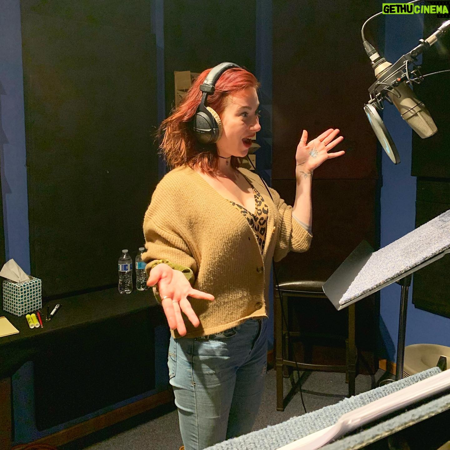 Jules Medcraft - 466 Likes - I’ve been so fortunate to be able to resume recording during the pandemic. Thank you @disney and Jerry @buzzcutzaudio 🙏