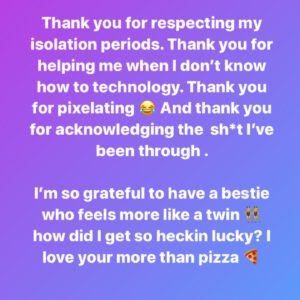 Jules Medcraft Instagram - @breezybeezyy made me cry in the middle of Walmart.

#Repost @breezybeezyy
・・・
Just wanted to take this moment to tell the world how incredibly proud I am of my best friend. To go through everything this girl has been through & still come out with hope for the future takes profound strength. It’s such a gift to know you, @julesmedcraft. And everyone please enjoy this incredible photo of us enjoying the great Minnesota get-together in 2015!! (Don’t mind the intentional crop out... 🙃)
