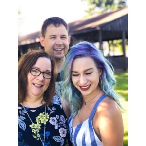 Jules Medcraft Instagram - The Fourth of July is my FAV holiday 💙❤️ It was my gramp’s bday and we celebrate our family reunion around this time. Magic always happens to me on the Fourth (budding romances, shooting off rockets with the fam, S’MORES, ya dig?) but this was by far my favorite Fourth yet. I guess without fully even knowing it I’ve been straight up depressed for seven years. With the help of medical professionals and a loving community I feel I’m finally on the path to some good shit. I still mess up. A lot. I still “accidentally” swear during prayer concern time at church. I still lie to TSA about whether I’ve removed my liquids, gels, and aerosols. I still struggle to find what combo of medications/exercise/pizza is right for me. But the magic that returns to me every year felt better than ever before. There wasn’t any more magic this year than other years but there was more balance in my brain and in my heart. I might be a shit show next week and regret ever saying this but I’ll deal with it then. For now, I’m gonna enjoy this magic moment ✨